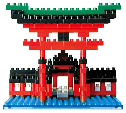 nanoblock NBH-017- Big Torii Itsukushima Shrine, Minibaustein 3D-Puzzle, Sights to See Serie, 350 Teile, Schwierigkeitsstufe 2, mittel nanoblock NBH-017- Big Torii Itsukushima Shrine, Minibaustein 3D-Puzzle, Sights to See Serie, 350 Teile, Schwierigkeitsstufe 2, mittel von nanoblock