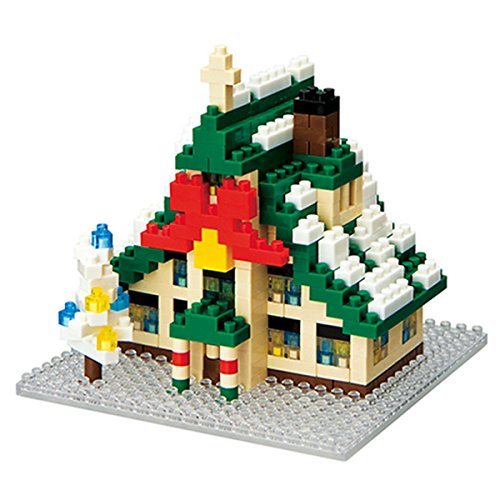 Nanoblock - Nbh-025 – Bauspiel – X'Mas House von Kawada