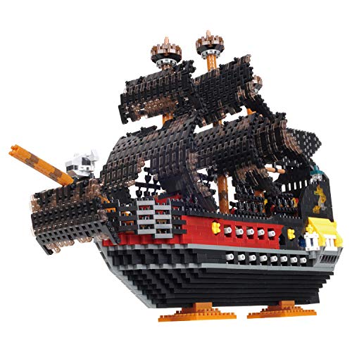 nanoblock - Pirate DX, Pirates, Advanced Hobby Series Building Kit, NAN22004 von Kawada