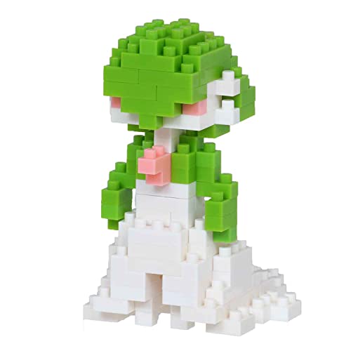 Nanoblock Klemmbaustein Set Pokémon Gardevoir 130 Teile, Geschicklichkeitslevel 2, NBPM-096 von nanoblock