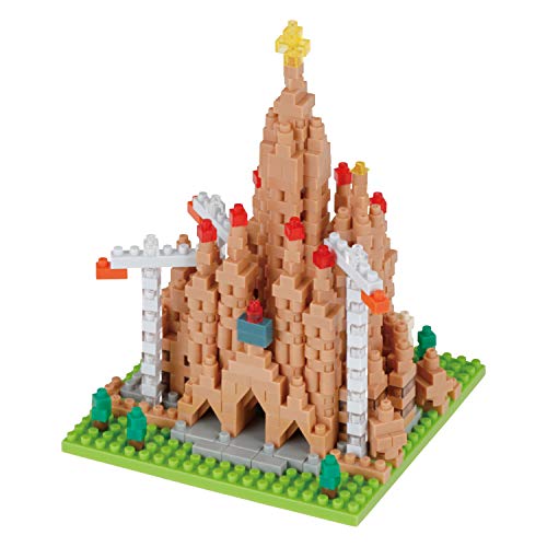 nanoblock - Sagrada Familia [Weltberühmte Gebäude], Baukasten aus der Serie Sight to See von nanoblock