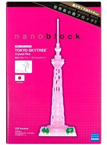 nanoblock Tokyo Sky Tree Kristall Pink [Limited Edition] Nano Block von nanoblock