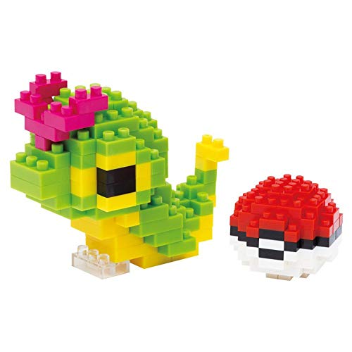 nanoblocks Nbpm010 Nb-Caterpie and Poke Ball - Pokem Building Kit von nanoblock