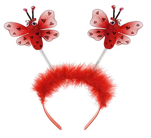 K80540862 rot-schwarz Damen Haarreif Käfer Käferkostüm Käferhaarreif K80540862 rot-schwarz Damen Haarreif Käfer Käferkostüm Käferhaarreif von narrenkiste