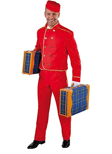 M215201-XXL rot Herren Hotel Diener Pagenkostüm Bell Boy Gr.XXL=62 M215201-XXL rot Herren Hotel Diener Pagenkostüm Bell Boy Gr.XXL=62 von narrenkiste