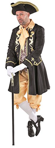 M215261-M-A schwarz-Gold Herren Rokoko Barock Kostüm Lord GRAF Marquis Gr.M M215261-M-A schwarz-Gold Herren Rokoko Barock Kostüm Lord GRAF Marquis Gr.M von narrenkiste