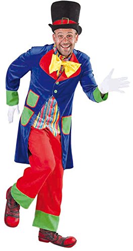 M215283-XL Herren Clown Kasper Kostüm Lucky Gr.XL von narrenkiste