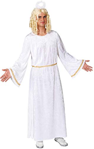 O7346-50-52 weiß Gold Herren Kleid Engels Kostüm Engelchen Gr.50-52 O7346-50-52 weiß Gold Herren Kleid Engels Kostüm Engelchen Gr.50-52 von narrenkiste