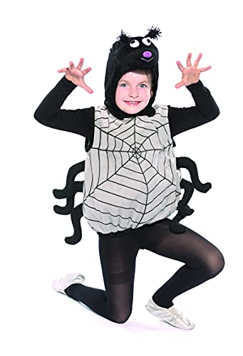 Oh2020-116-128 schwarz-grau Kinder Spinnen Weste Kostüm Gr.116-128 Oh2020-116-128 schwarz-grau Kinder Spinnen Weste Kostüm Gr.116-128 von narrenkiste