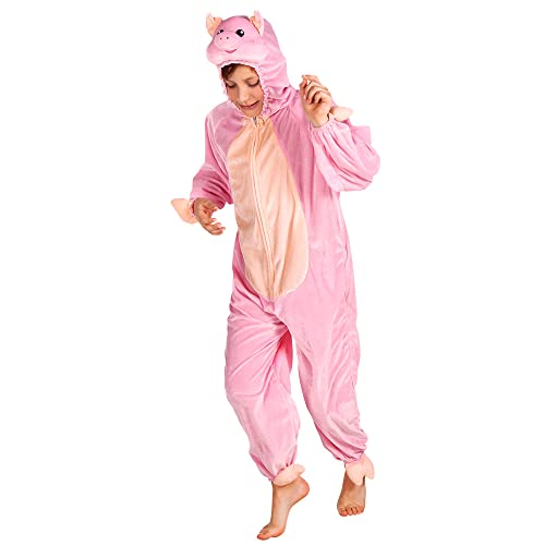 narrenkiste B88008-140 rosa Kinder Mädchen Junge Schwein Schweine Pig Kostüm-Overall bis max.140 cm Körpergröße narrenkiste B88008-140 rosa Kinder Mädchen Junge Schwein Schweine Pig Kostüm-Overall bis max.140 cm Körpergröße von narrenkiste