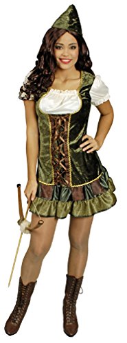narrenkiste K31250590-44-46 Damen Robin Hood Kostüm Kleid Gr.44-46 narrenkiste K31250590-44-46 Damen Robin Hood Kostüm Kleid Gr.44-46 von narrenkiste