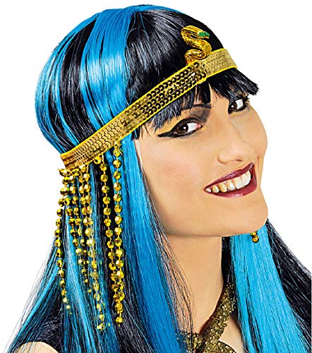 narrenkiste K83250653-A goldfarbend Damen Ägyptisches Stirnband Cleopatra Schmuck von narrenkiste