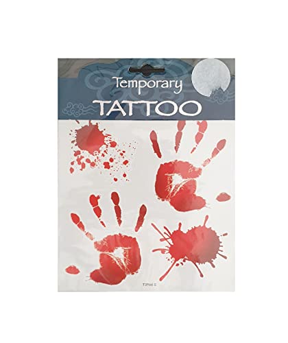 narrenkiste K88208810 rot Halloween Tattoo Blut narrenkiste K88208810 rot Halloween Tattoo Blut von narrenkiste