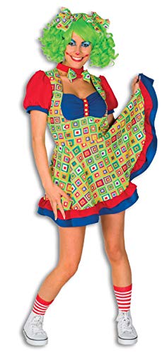 narrenkiste L3201320-44 bunt Damen Clown Kleid Zirkus Kostüm Gr.44 narrenkiste L3201320-44 bunt Damen Clown Kleid Zirkus Kostüm Gr.44 von narrenkiste
