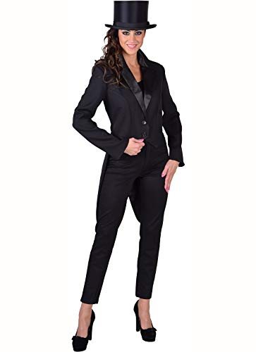narrenkiste M212127-2-XXL schwarz Damen Party Theater Frack Cabaret mit Futter Gr.XXL narrenkiste M212127-2-XXL schwarz Damen Party Theater Frack Cabaret mit Futter Gr.XXL von narrenkiste