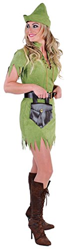 narrenkiste M212141-XL grün Damen Jäger Kostüm Kleid Jägerhut Bandita Gr.XL narrenkiste M212141-XL grün Damen Jäger Kostüm Kleid Jägerhut Bandita Gr.XL von narrenkiste
