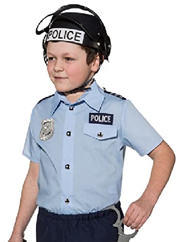 narrenkiste O5209H-140 blau Kinder Polizei Hemd Gr.140 von narrenkiste