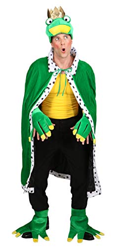 narrenkiste O7539-48-52 grün-weiß Damen Herren Froschkönigsumhang Königscape Gr.48-52 narrenkiste O7539-48-52 grün-weiß Damen Herren Froschkönigsumhang Königscape Gr.48-52 von narrenkiste