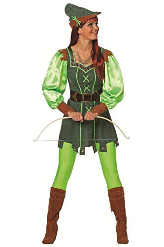narrenkiste W4338-40-A grün Damen Robin Hood Kostüm Jäger Kleid Gr.40 narrenkiste W4338-40-A grün Damen Robin Hood Kostüm Jäger Kleid Gr.40 von narrenkiste