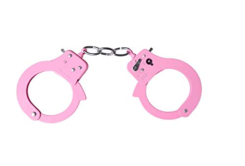 narrenkiste Wk0867-1 rosa Kinder Damen Polizei Handschellen Scherzartikel von narrenkiste