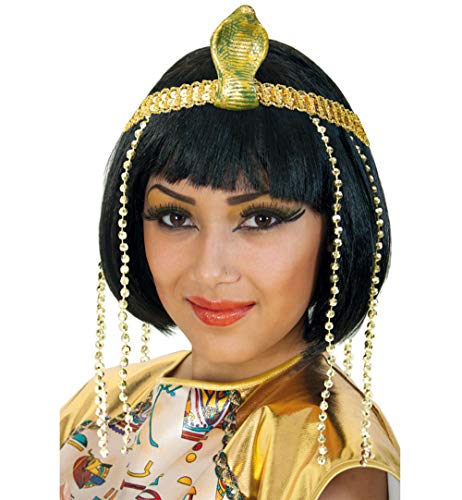 narrenwelt Cleopatra Stirnband Kopfschmuck Ägypten Stirnreif Haarschmuck Cleo von narrenwelt