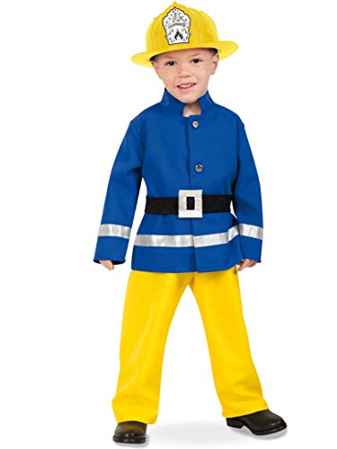 narrenwelt Feuerwehrmann -Kleiner Held - Jacke + Hose + Gürtel Größe 116 von narrenwelt