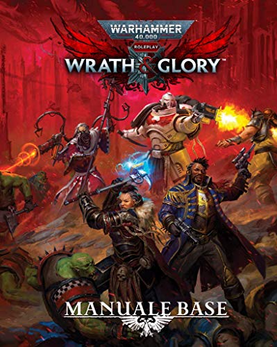 Wrath & Glory Warhammer 40000 Handbuch Basis auf Italienisch Rollenspiel von need games