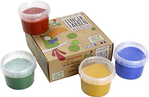 neogrün Fingerfarben 4er Set 'Luka' neogrün Fingerfarben 4er Set 'Luka' von Neogrün
