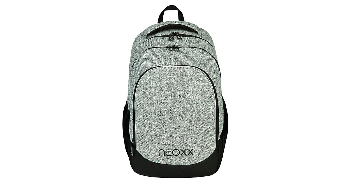 Schulrucksack Fly Wool the world (2023) grau von neoxx