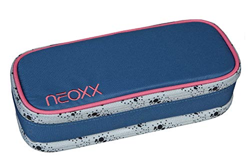 neoxx Federmäppchen Splash für Mädchen & Jungen I Teenager Schlampermäppchen groß mit Trennfach I Mäppchen zur Aufbewahrung in der Schule von neoxx