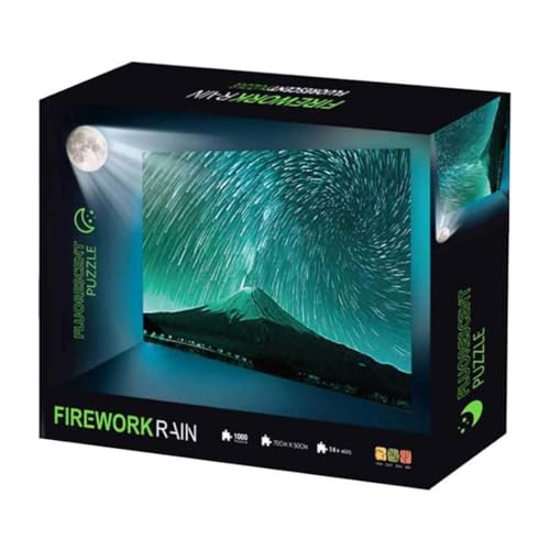 Fluoreszierendes Puzzle 1000 Teile - Leuchtendes im Dunkeln für Erwachsene und Kinder, Glow in The Dark Fluoreszierendes Puzzle 1000 Teile - Leuchtendes im Dunkeln für Erwachsene und Kinder, Glow in The Dark von nerd hunters