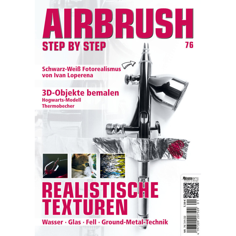 Airbrush Step by Step 76 von newart medien & design