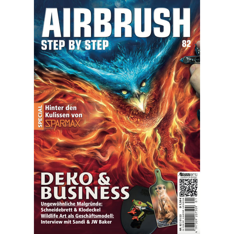 Airbrush Step by Step 82 von newart medien & design