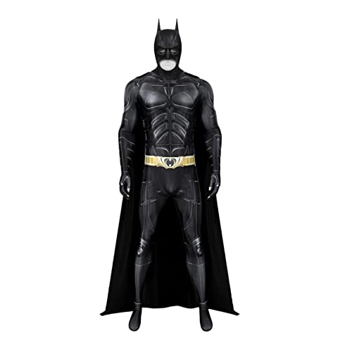 nezababy Superhelden Bat Kostüm Umhang Superman Masken Muscle Dark Overall Knight Faschingskostüme Helm Party Outfits Halloween von nezababy