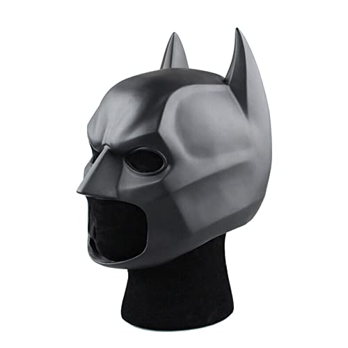 nezababy Herren Superheld Bat Maske Ritter Vollkopf Helm Superheld Kopfbedeckung Halloween Kostüm Zubehör Masque Dress up Requisiten von nezababy