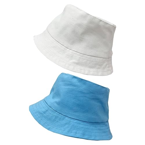niannyyhouse 10 cm, 15 cm, 20 cm, Plüschpuppenzubehör, solider Fischerhut, mehrere Farben, weiches gefülltes Plüschtier, zum Verkleiden (A2, 10 cm) von niannyyhouse