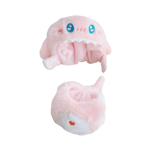 niannyyhouse 17 cm Puppenkleider, Plüsch-Jumpsuits, Zubehör für 15 cm - 17 cm große Puppen (A1) von niannyyhouse
