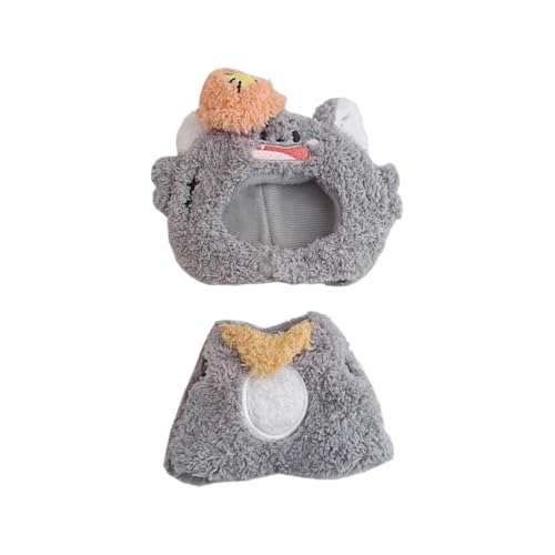 niannyyhouse 17 cm Puppenkleider, Plüsch-Jumpsuits, Zubehör für 15 cm - 17 cm große Puppen (A11) von niannyyhouse