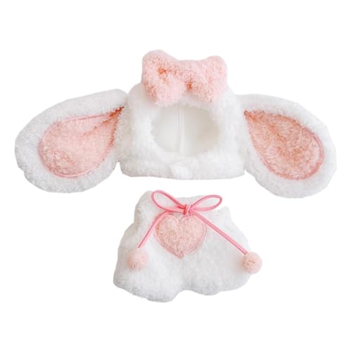 niannyyhouse 17 cm Puppenkleider, Plüsch-Jumpsuits, Zubehör für 15 cm - 17 cm große Puppen (A13) von niannyyhouse