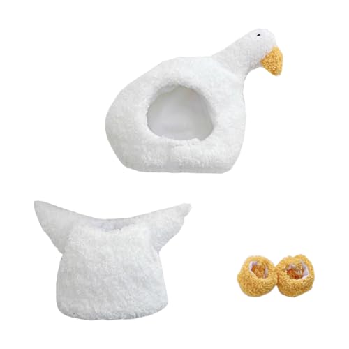 niannyyhouse 17 cm Puppenkleider, Plüsch-Jumpsuits, Zubehör für 15 cm - 17 cm große Puppen (A19) von niannyyhouse