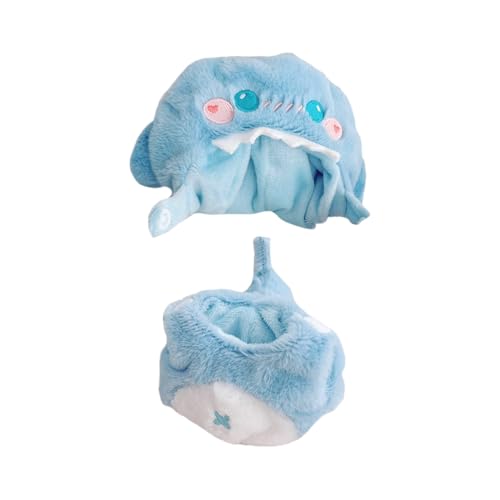 niannyyhouse 17 cm Puppenkleider, Plüsch-Jumpsuits, Zubehör für 15 cm - 17 cm große Puppen (A3) von niannyyhouse