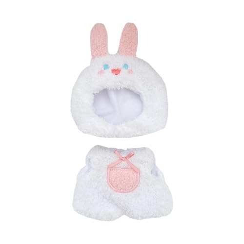 niannyyhouse 17 cm Puppenkleider, Plüsch-Jumpsuits, Zubehör für 15 cm - 17 cm große Puppen (A7) von niannyyhouse