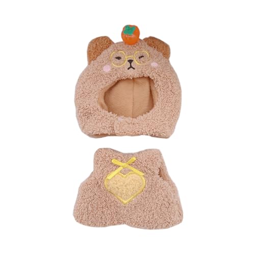 niannyyhouse 17 cm Puppenkleider, Plüsch-Jumpsuits, Zubehör für 15 cm - 17 cm große Puppen (A9) von niannyyhouse
