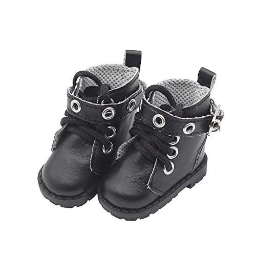 niannyyhouse 20,3 cm Plüschpuppe Motorrad Lederschuhe Länge 5,5 cm 20 cm Puppenzubehör (schwarz) niannyyhouse 20,3 cm Plüschpuppe Motorrad Lederschuhe Länge 5,5 cm 20 cm Puppenzubehör (schwarz) von niannyyhouse