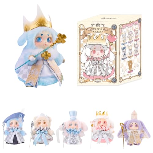 niannyyhouse Mystery Plush Blind Box, 21,8 cm Sammlerpuppe, Spielzeug, zufälliges Design (Einzelbox) von niannyyhouse