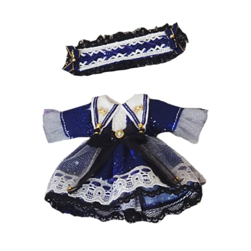 niannyyhouse OB11 BJD Doll Clothes Dress Set, 1/12 Scale, 10.9 cm Action Figure Outfit (C1) von niannyyhouse