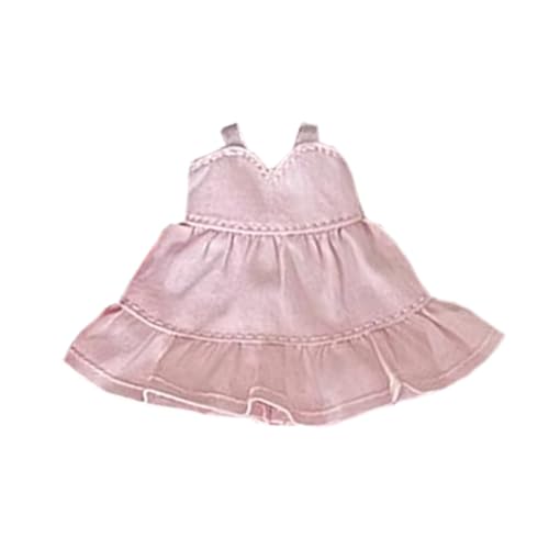 niannyyhouse OB11 Puppenkleidung Strapsrock 1/12 Maßstab Action Figur Outfit (Rosa) von niannyyhouse