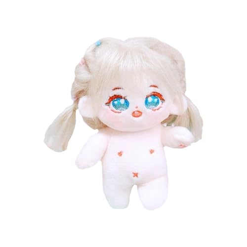 niannyyhouse Plüschpuppenkörper, humanoides Stofftier mit glänzendem Finish, Skelett-Design, 10 cm (3 mit Skelett) von niannyyhouse