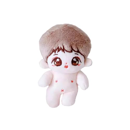 niannyyhouse Plüschpuppenkörper, humanoides Stofftier mit glänzender Oberfläche, Skelett-Design, 10 cm (2 mit Skelett) von niannyyhouse
