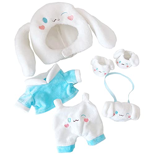 niannyyhouse Puppe Dressup 8in 20cm Plüsch Puppe Kleidung Blau Hund Anzug Plüschfiguren Spielzeug Zubehör niannyyhouse Puppe Dressup 8in 20cm Plüsch Puppe Kleidung Blau Hund Anzug Plüschfiguren Spielzeug Zubehör von niannyyhouse